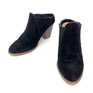 Yoki Suede Mule Heels Sz 8.5 Booties